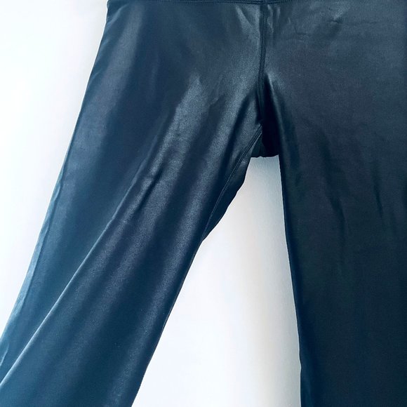 NWOT NOLI Liquid Black Gloss Leggings - Picture 11 of 12